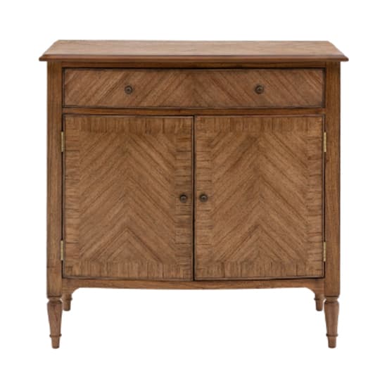 Madisen Wooden Sideboard With 2 Doors And 1 Drawer In Peroba_3
