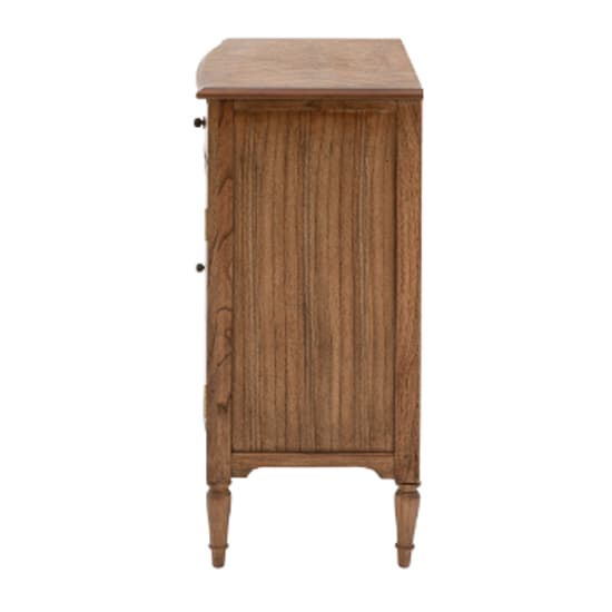 Madisen Wooden Sideboard With 2 Doors And 1 Drawer In Peroba_4