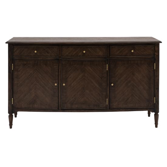 Madisen Wooden Sideboard With 3 Doors And 3 Drawers In Coffee_4