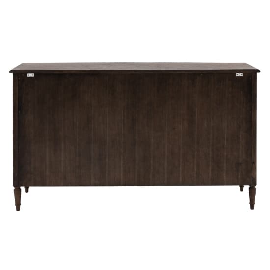 Madisen Wooden Sideboard With 3 Doors And 3 Drawers In Coffee_6