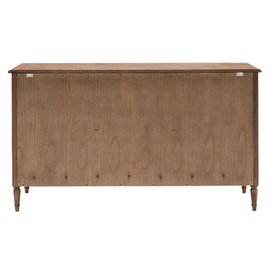 Madisen Wooden Sideboard With 3 Doors And 3 Drawers In Peroba_5