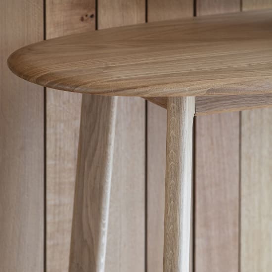 Madrina Wooden Console Table In Oak_3