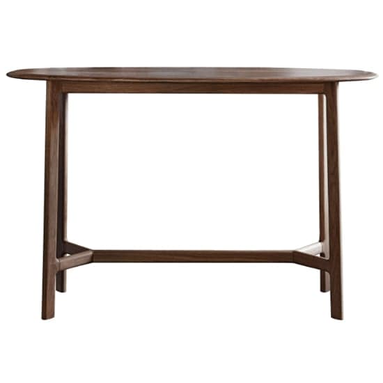 Madrina Wooden Console Table In Walnut_2