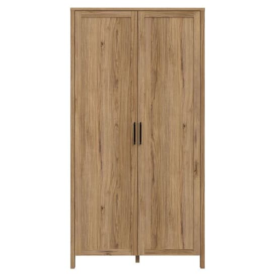 Mahon Wooden Wardrobe With 2 Doors In Waterford Oak_2