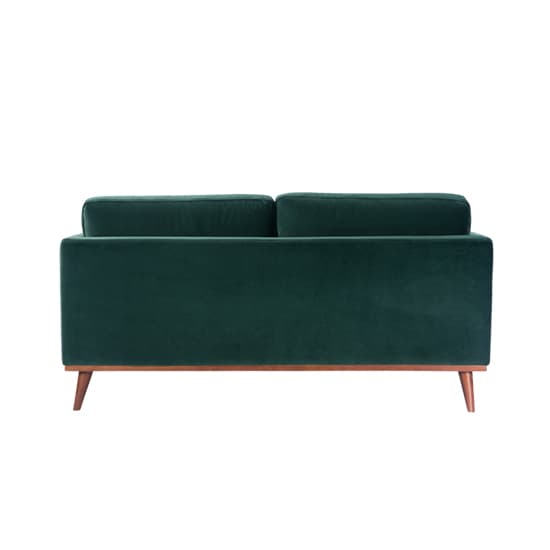 Maili Velvet 2 Seater Sofa In Emerald Green_4