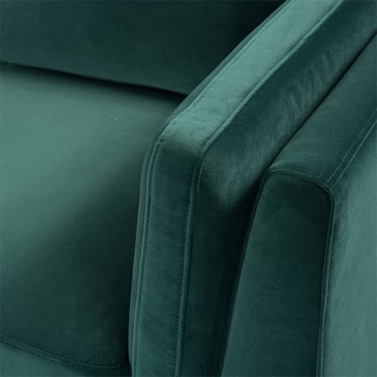 Maili Velvet 2 Seater Sofa In Emerald Green_8