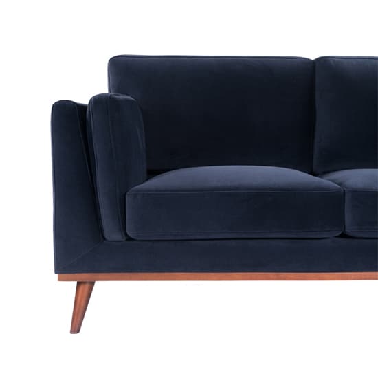 Maili Velvet 2 Seater Sofa In Midnight Blue_6