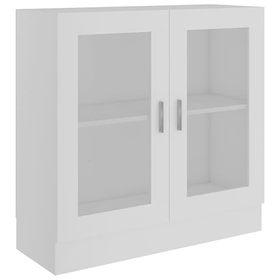 Maili Wooden Display Cabinet With 2 Doors In White_4