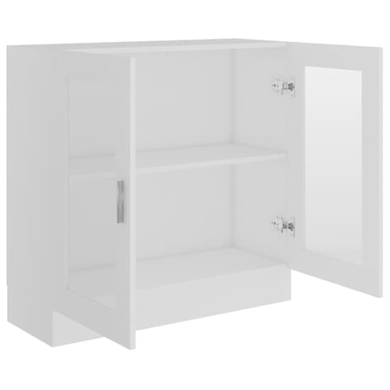 Maili Wooden Display Cabinet With 2 Doors In White_5