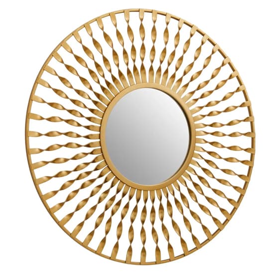 Mainz Wall Mirror With Gold Curved And Luxe Wires_2