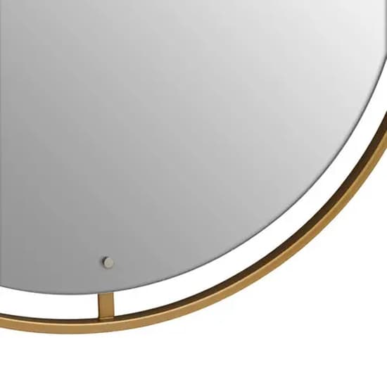 Mainz Wall Mirror With Gold Metal Ring_2