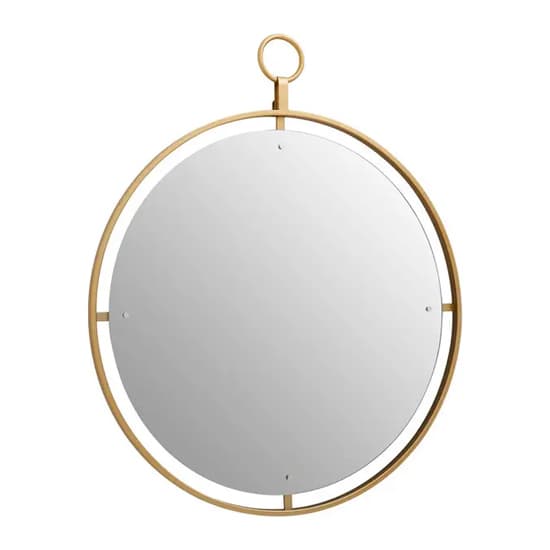 Mainz Wall Mirror With Gold Metal Ring_4