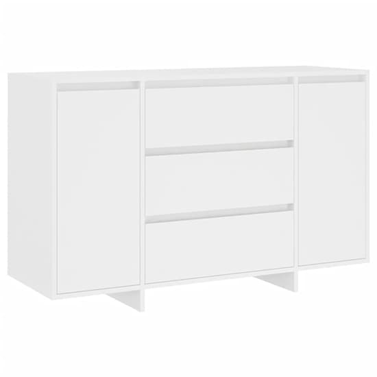 Maisa Wooden Sideboard With 2 Doors 3 Drawers In White_3