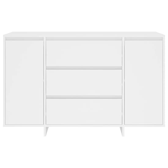 Maisa Wooden Sideboard With 2 Doors 3 Drawers In White_5