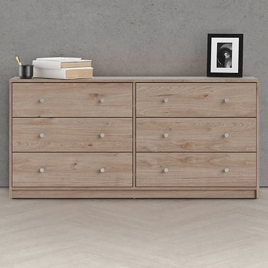 Maiton Wooden Chest Of 6 Drawers In Jackson Hickory Oak_1