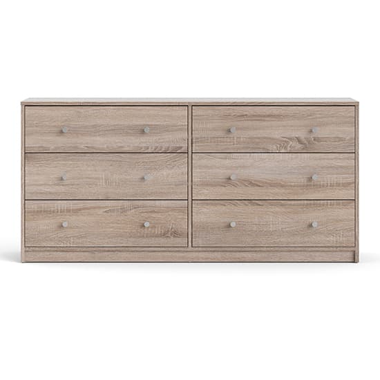 Maiton Wooden Chest Of 6 Drawers In Truffle Oak_5