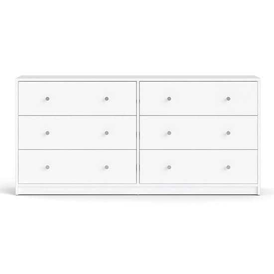Maiton Wooden Chest Of 6 Drawers In White_5