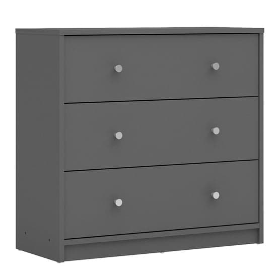 Maiton Wooden Chest Of 3 Drawers In Grey_3