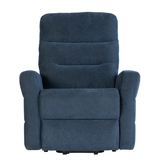 Maize Fabric Electric Tilt & Rise Armchair In Navy Blue_4