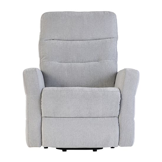 Maize Fabric Electric Tilt & Rise Armchair In Silver Grey_4