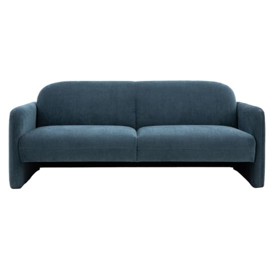 Majuro Fabric 3 Seater Sofa In Blue_4