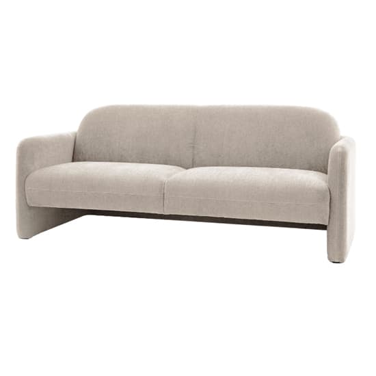 Majuro Fabric 3 Seater Sofa In Grey_5