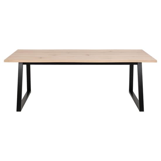 Malang Wooden Dining Table Rectangular In White Pigmented Oak_2