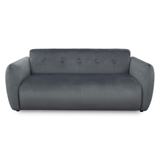 Malibu Fabric 2 Seater Sofa In Grey_2