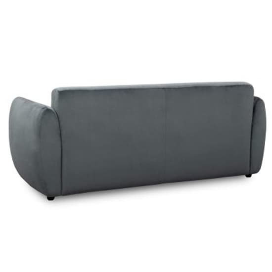 Malibu Fabric 2 Seater Sofa In Grey_5