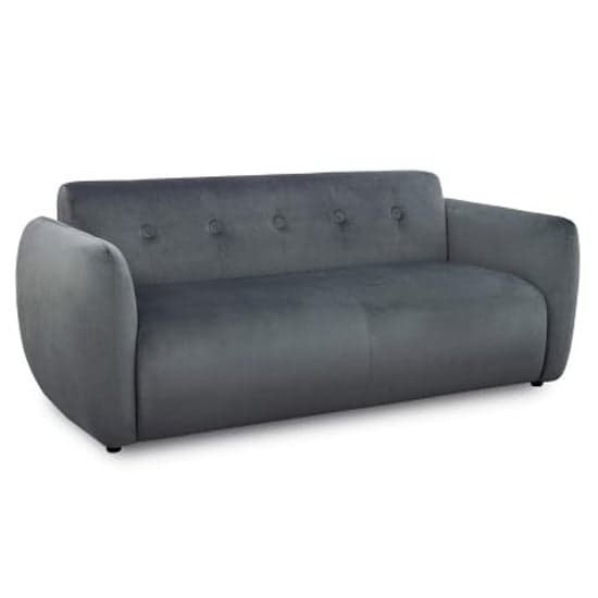 Malibu Fabric 2 Seater Sofa In Grey_1