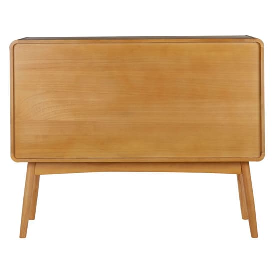 Maloga Wooden Sideboard With 1 Door 2 Drawers In White And Oak_6
