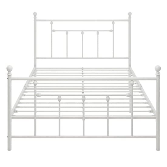 Manalo Metal King Size Bed In White_5