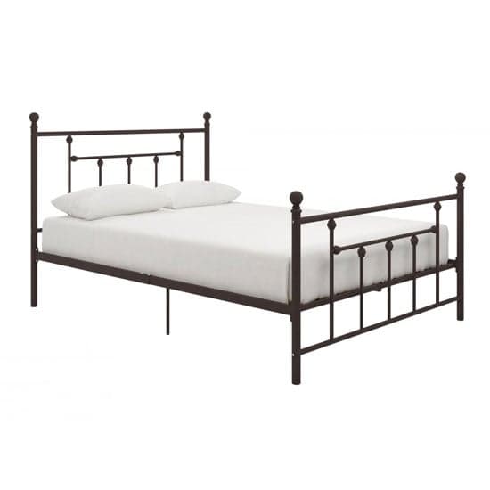 Manalo Metal King Size Bed In Bronze_2