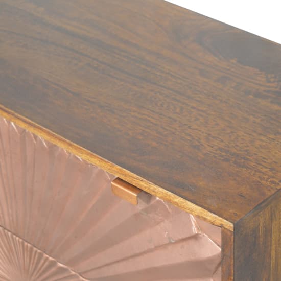 Manila Wooden Chest Of 3 Drawers In Chestnut And Copper_3
