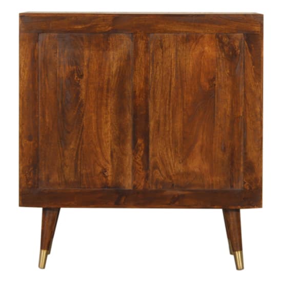 Manila Wooden Chest Of 3 Drawers In Chestnut And Gold_5