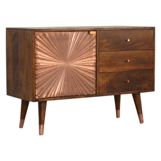 Manila Wooden Sideboard In Chestnut And Copper_1