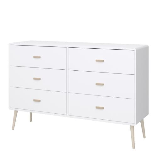 Marc Wooden Chest Of 6 Drawers In Pure White_3