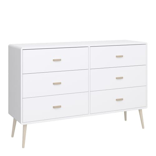 Marc Wooden Chest Of 6 Drawers In Pure White_1