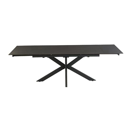 Marion Extending Sintered Stone Dining Table In Sand Black_1