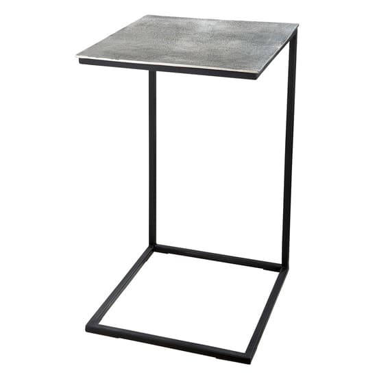 Marion Metal Set Of 2 Side Tables Costa In Silver And Black_3