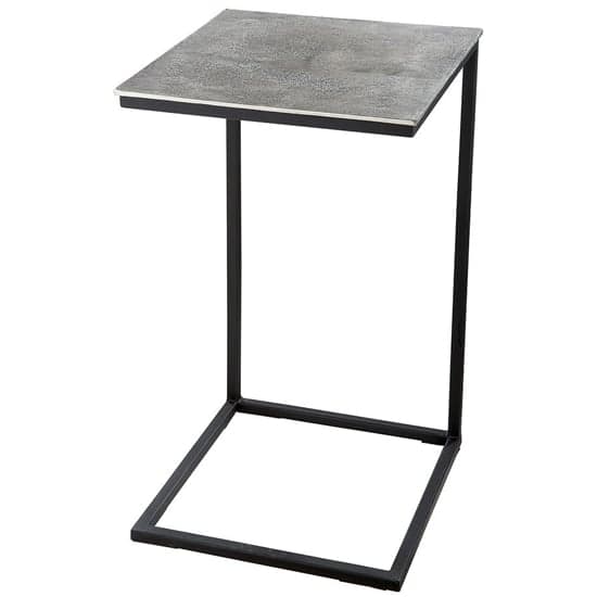 Marion Metal Set Of 2 Side Tables Costa In Silver And Black_4