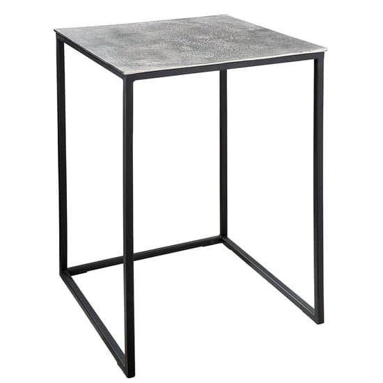 Marion Metal Set Of 3 Side Tables In Silver And Black_3
