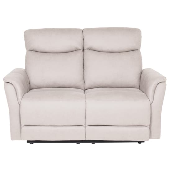 Maritime Electric Recliner Fabric 2 Seater Sofa In Taupe_2