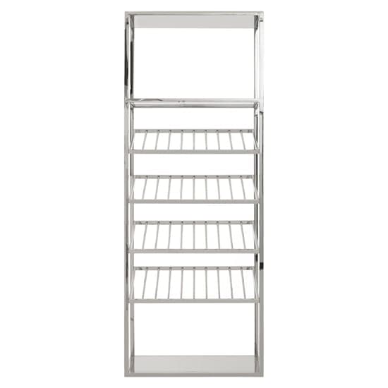 Markeb Stainless Steel Bar Shelving Unit In Silver_2