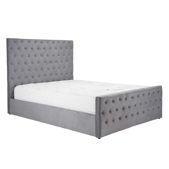 Marquise Ottoman Fabric Double Bed In Grey_3