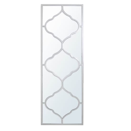 Marrakech Wall Mirror Vertical In Silver Wooden Frame_2