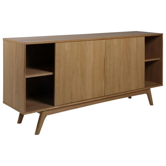 Marta Wooden Sideboard With 2 Sliding Doors In Natural_3