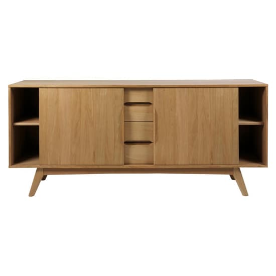 Marta Wooden Sideboard With 2 Sliding Doors In Natural_4