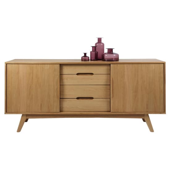 Marta Wooden Sideboard With 2 Sliding Doors In Natural_5