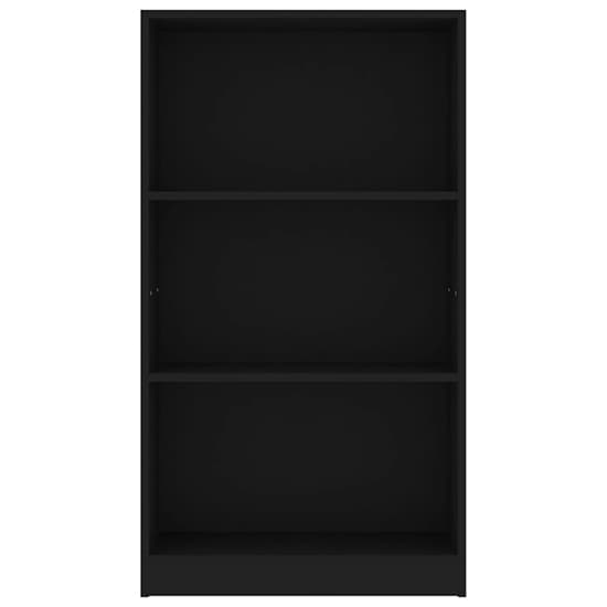 Masato 3-Tier Wooden Bookshelf In Black_3